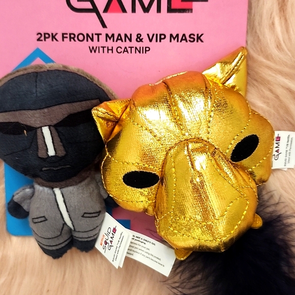 Brand New NETFLIX SQUID GAME 2 PACK CATNIP TOY - Picture 3 of 3
